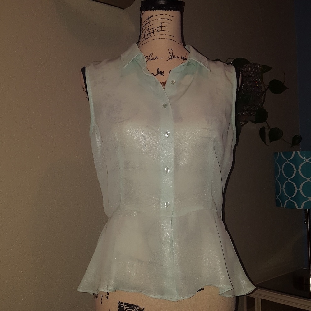 Mint Green Top Small